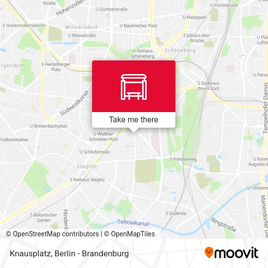 Карта Knausplatz