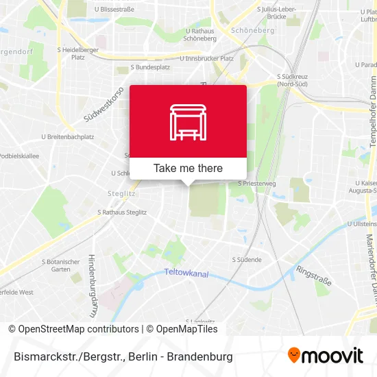 Bismarckstr./Bergstr. map