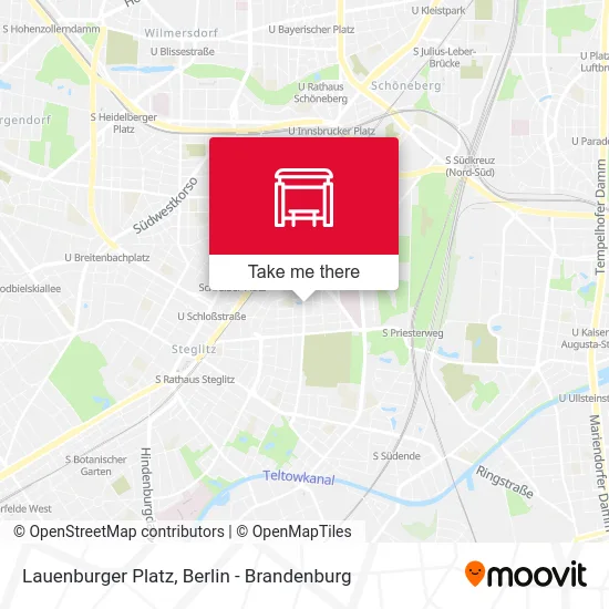 Lauenburger Platz map