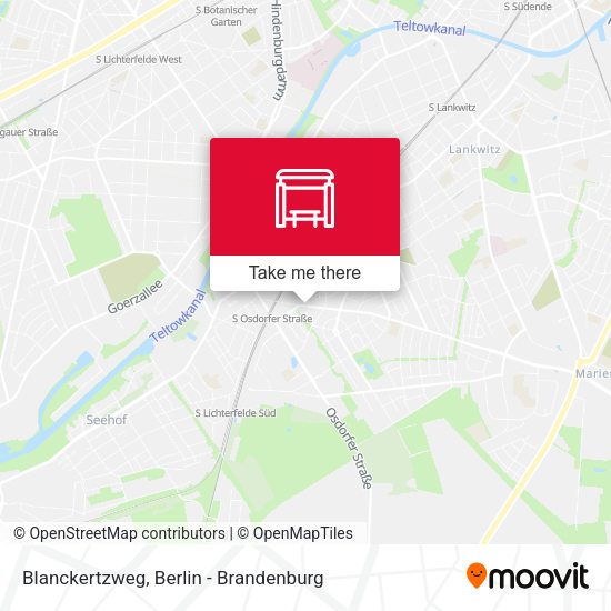 Карта Blanckertzweg