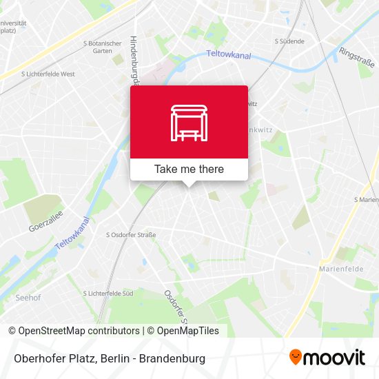 Карта Oberhofer Platz