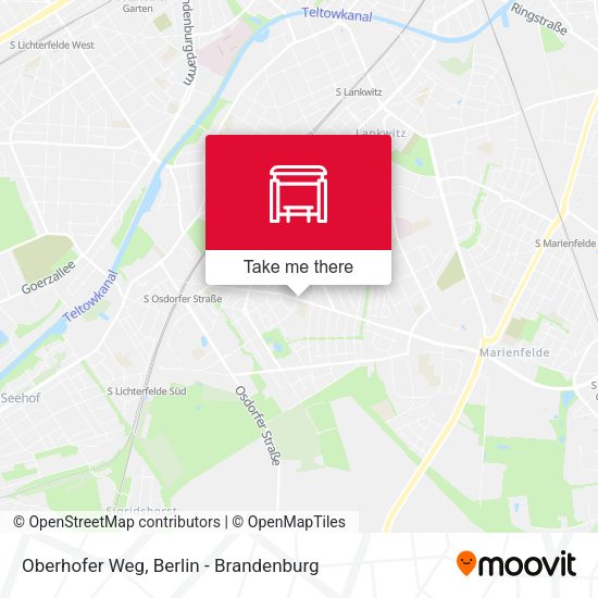 Карта Oberhofer Weg