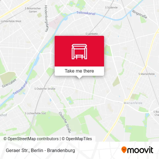 Карта Geraer Str.