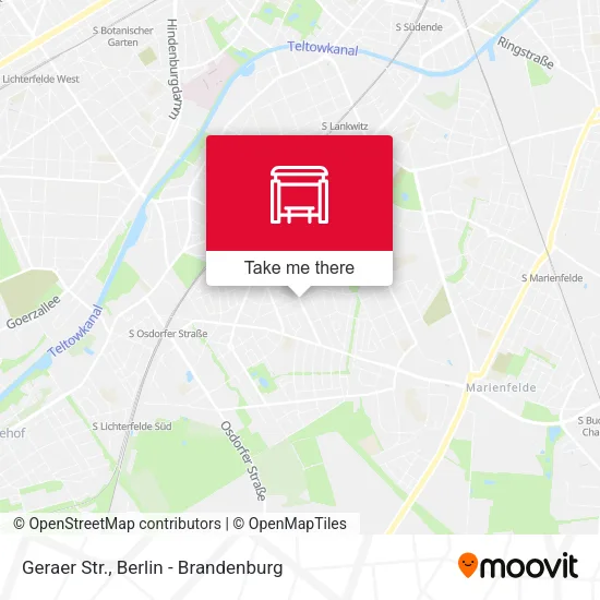 Карта Geraer Str.