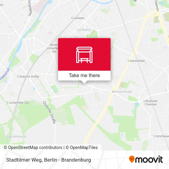 Карта Stadtilmer Weg