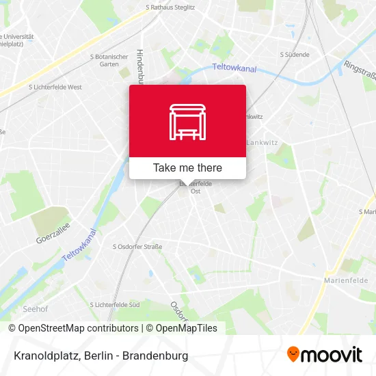 Карта Kranoldplatz