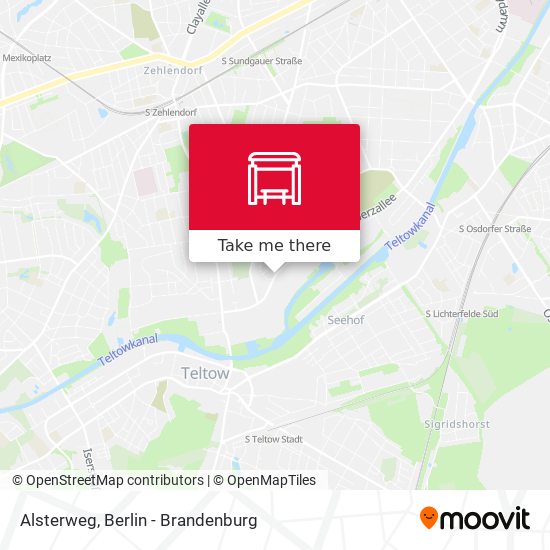 Alsterweg map