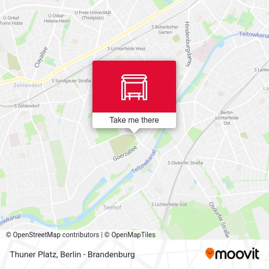 Карта Thuner Platz