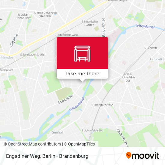 Engadiner Weg map