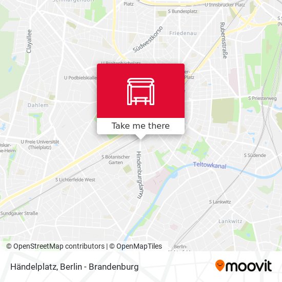 Händelplatz map