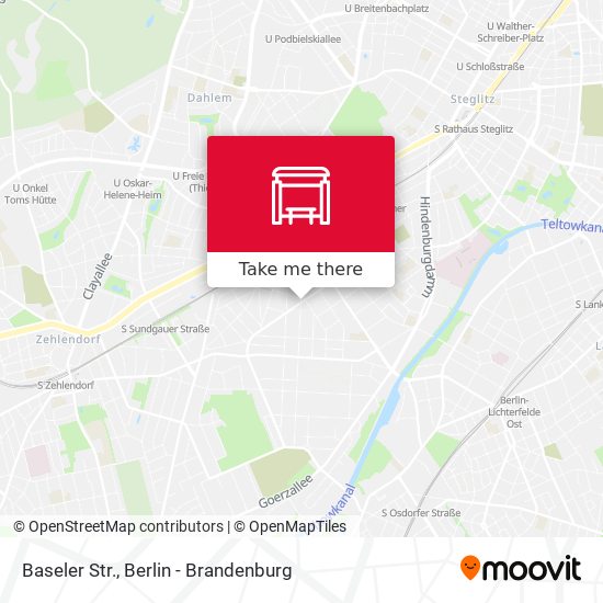 Baseler Str. map