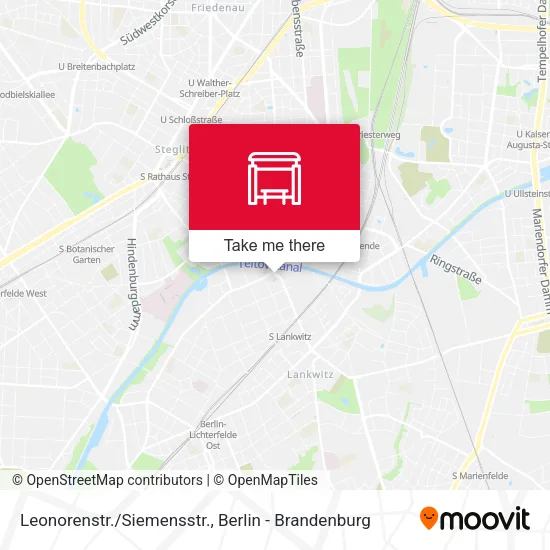 Карта Leonorenstr./Siemensstr.