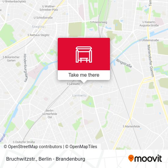 Карта Bruchwitzstr.