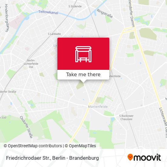 Friedrichrodaer Str. map