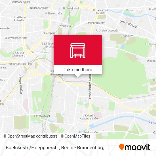 Карта Boelckestr./Hoeppnerstr.