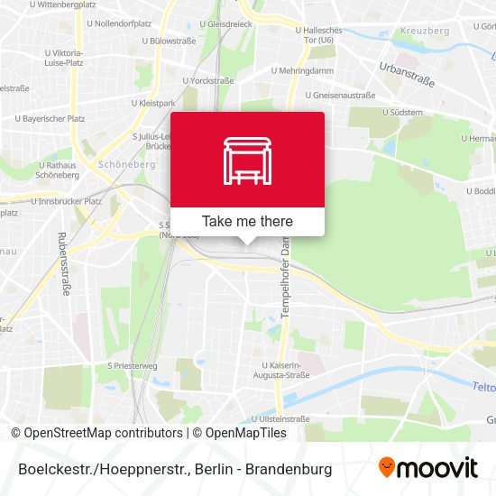 Карта Boelckestr./Hoeppnerstr.