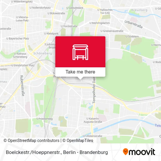Карта Boelckestr./Hoeppnerstr.