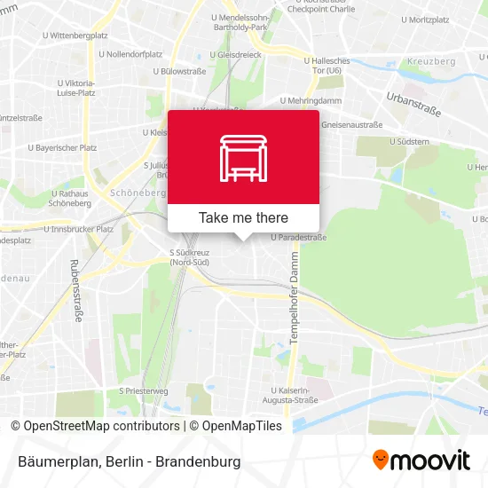 Карта Bäumerplan