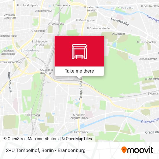 Карта S+U Tempelhof
