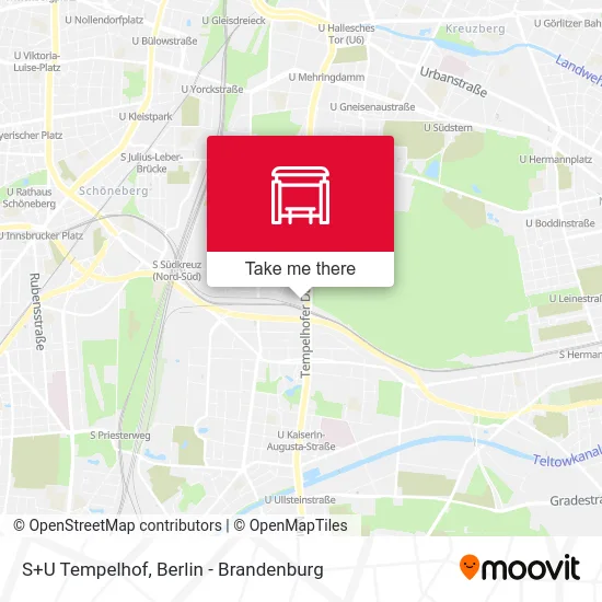 Карта S+U Tempelhof