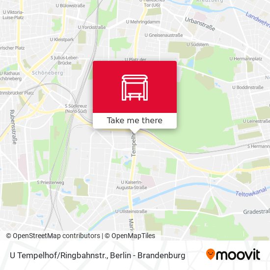 U Tempelhof/Ringbahnstr. map