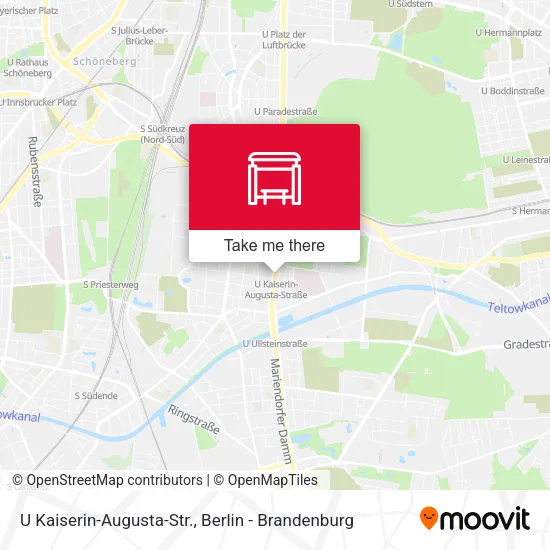 Карта U Kaiserin-Augusta-Str.