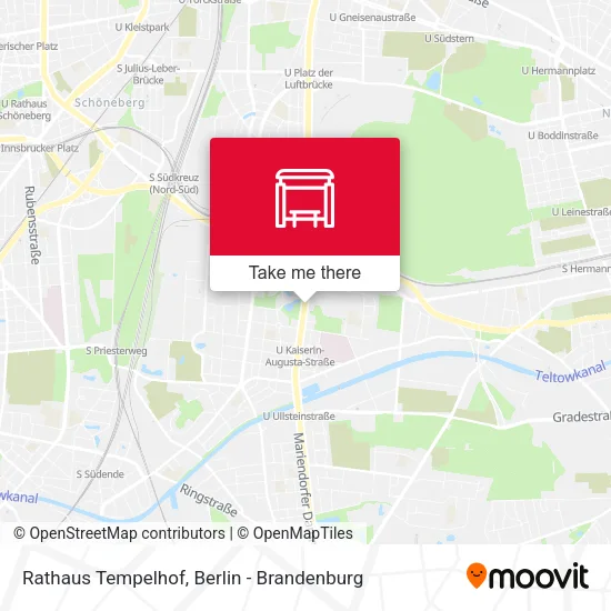 Карта Rathaus Tempelhof