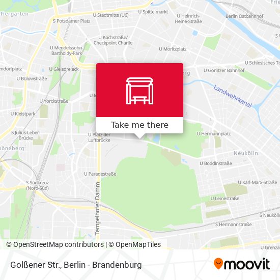 Golßener Str. map