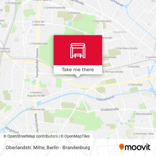 Oberlandstr. Mitte map