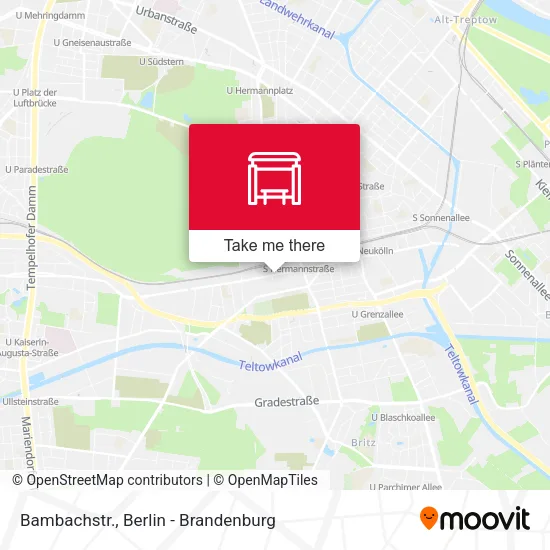 Карта Bambachstr.