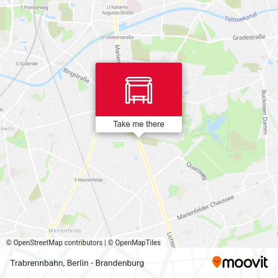 Карта Trabrennbahn