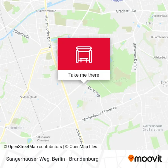 Карта Sangerhauser Weg