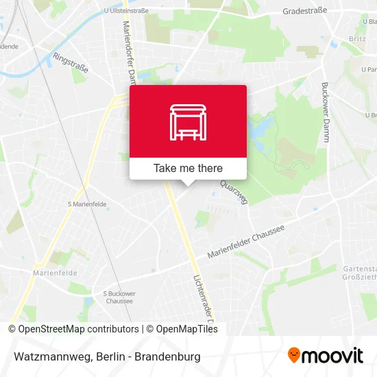 Карта Watzmannweg