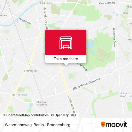 Карта Watzmannweg