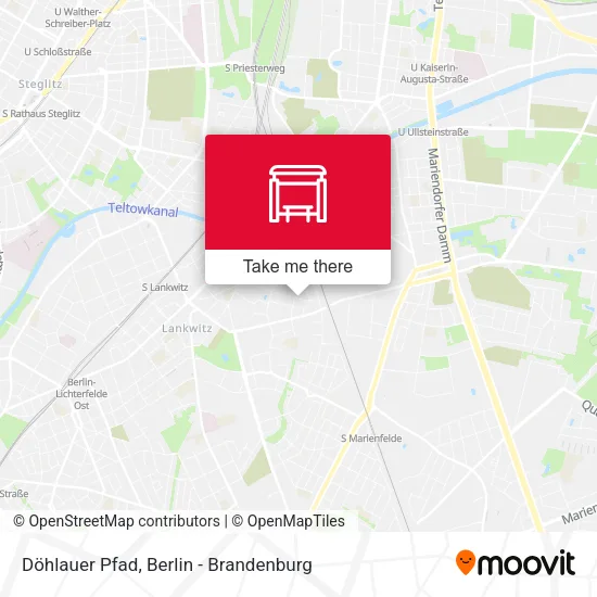 Карта Döhlauer Pfad
