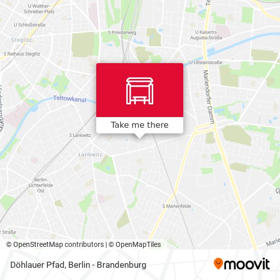 Döhlauer Pfad map