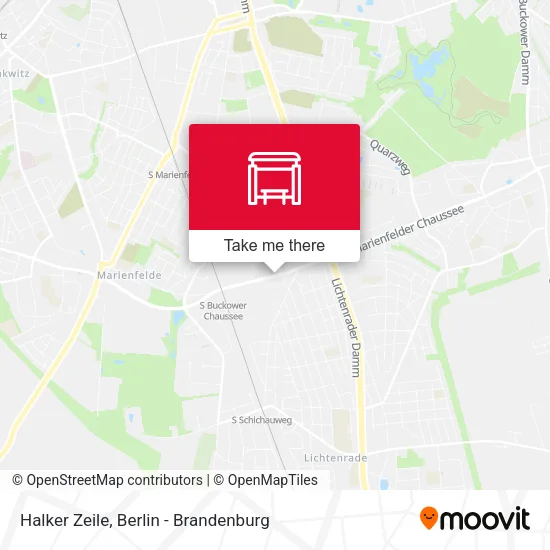 Карта Halker Zeile