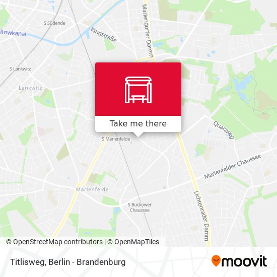 Titlisweg map