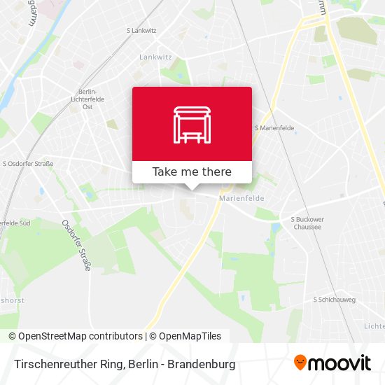 Tirschenreuther Ring map