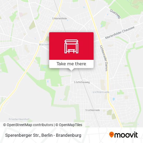 Sperenberger Str. map