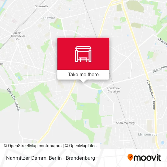 Карта Nahmitzer Damm
