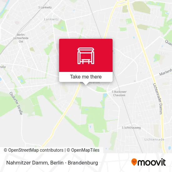 Карта Nahmitzer Damm