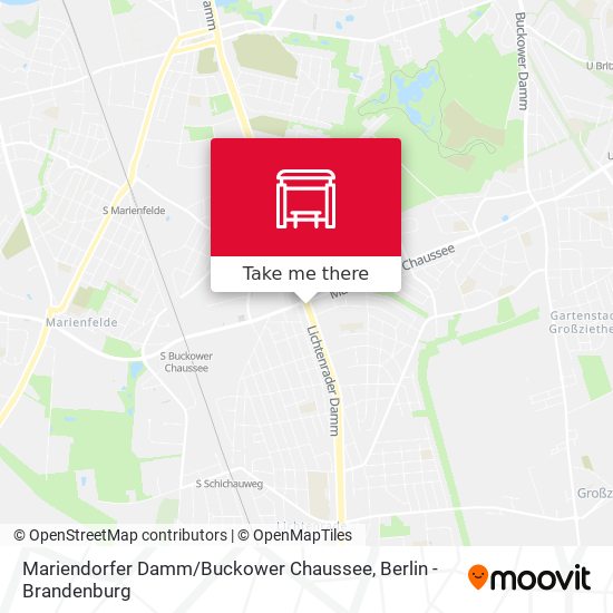 Mariendorfer Damm / Buckower Chaussee map