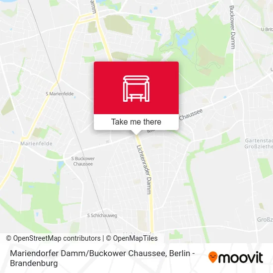 Mariendorfer Damm / Buckower Chaussee map