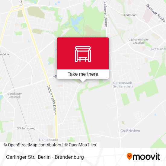 Карта Gerlinger Str.