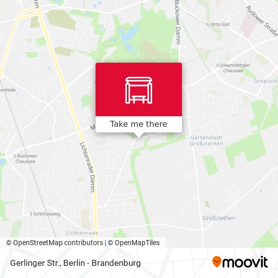 Gerlinger Str. map