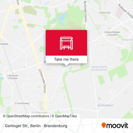 Карта Gerlinger Str.