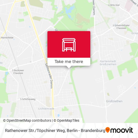 Rathenower Str./Töpchiner Weg map