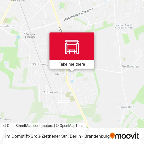 Карта Im Domstift / Groß-Ziethener Str.