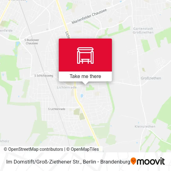 Карта Im Domstift / Groß-Ziethener Str.